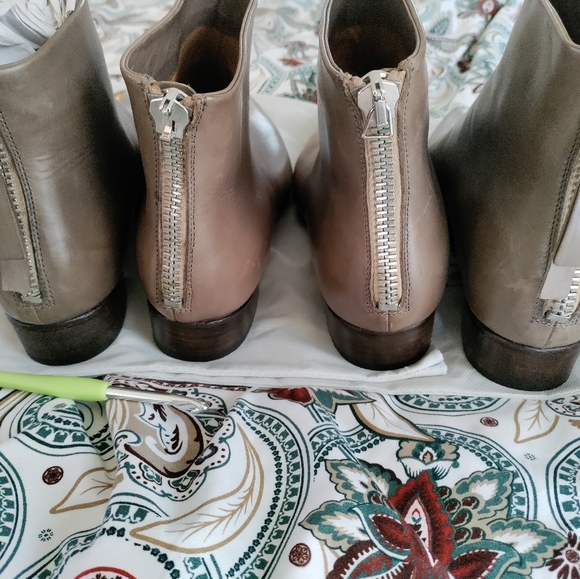 Bundle Alberto Fermani Bellina Creta Bootie 2pr Bundle Sz 40 37.5 $1110 - Picture 5 of 16